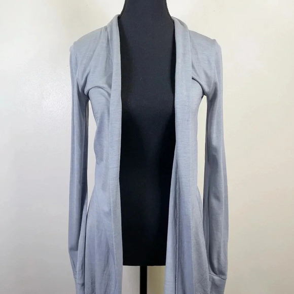 Icebreaker Merino Wool Cool-Lite Waterfall  Open Cardigan - Picture 3 of 16